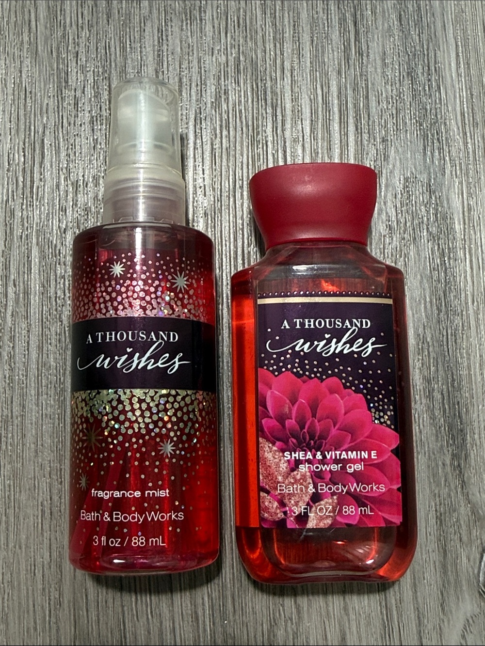 Bath & Body Works A Thousand Wishes Shower Gel & Fragrance Mist